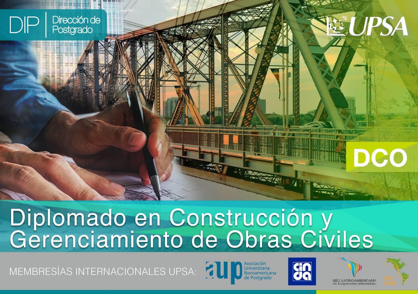 Diplomado en Construcción y Gerenciamiento de Obras Civiles